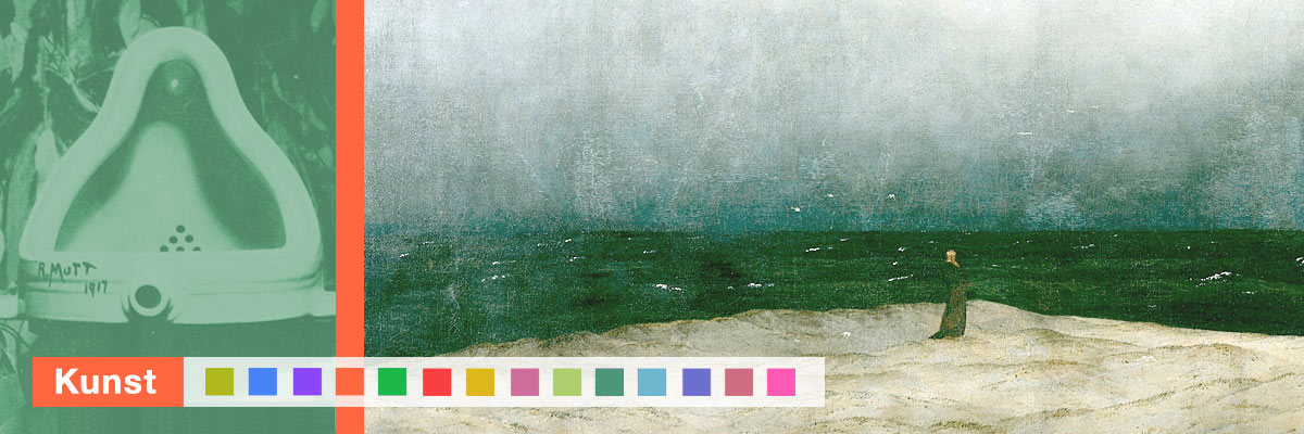 Grafik Themenbereich Kuns, Capar David Friedrich, Duchamp