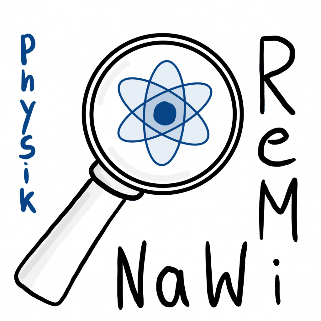 Logo Lupe Physik Grafik